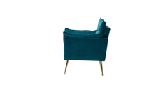 Teal Fyn Accent Chair