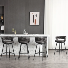 Charchol Grey Presley Bar Stool