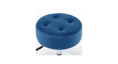 Blue Color Deria  Vanity Stool