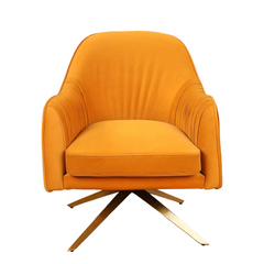 Musturd Gladden Revolving Accent Chair