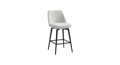 White Color Mccain Bar Stool