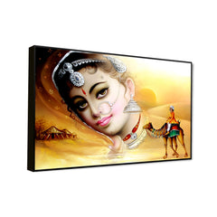 Beautiful Banjara Beauty Indian Women Canvas Printed Wall Paintings & Arts