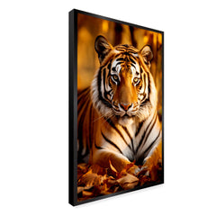 Siberian Tiger Face Canvas Printed Wall Paintings & Arts