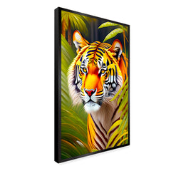 Bengal Tiger Face Canvas Printed Wall Paintings & Arts