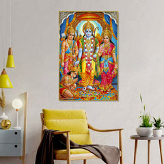 Beautiful Ram Darbar Canvas Print Wall Paintings