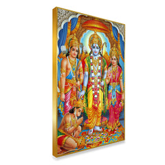 Beautiful Ram Darbar Canvas Print Wall Paintings