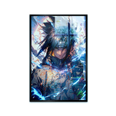 Sasuke From Naruto Character Anime Wall Canvas Painting