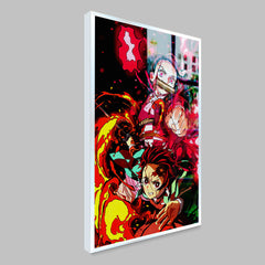 Demon Slayer Characters Anime Canvas Printed Wall Painting