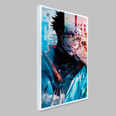 Sasuke From Naruto Anime Canvas Wall Painting