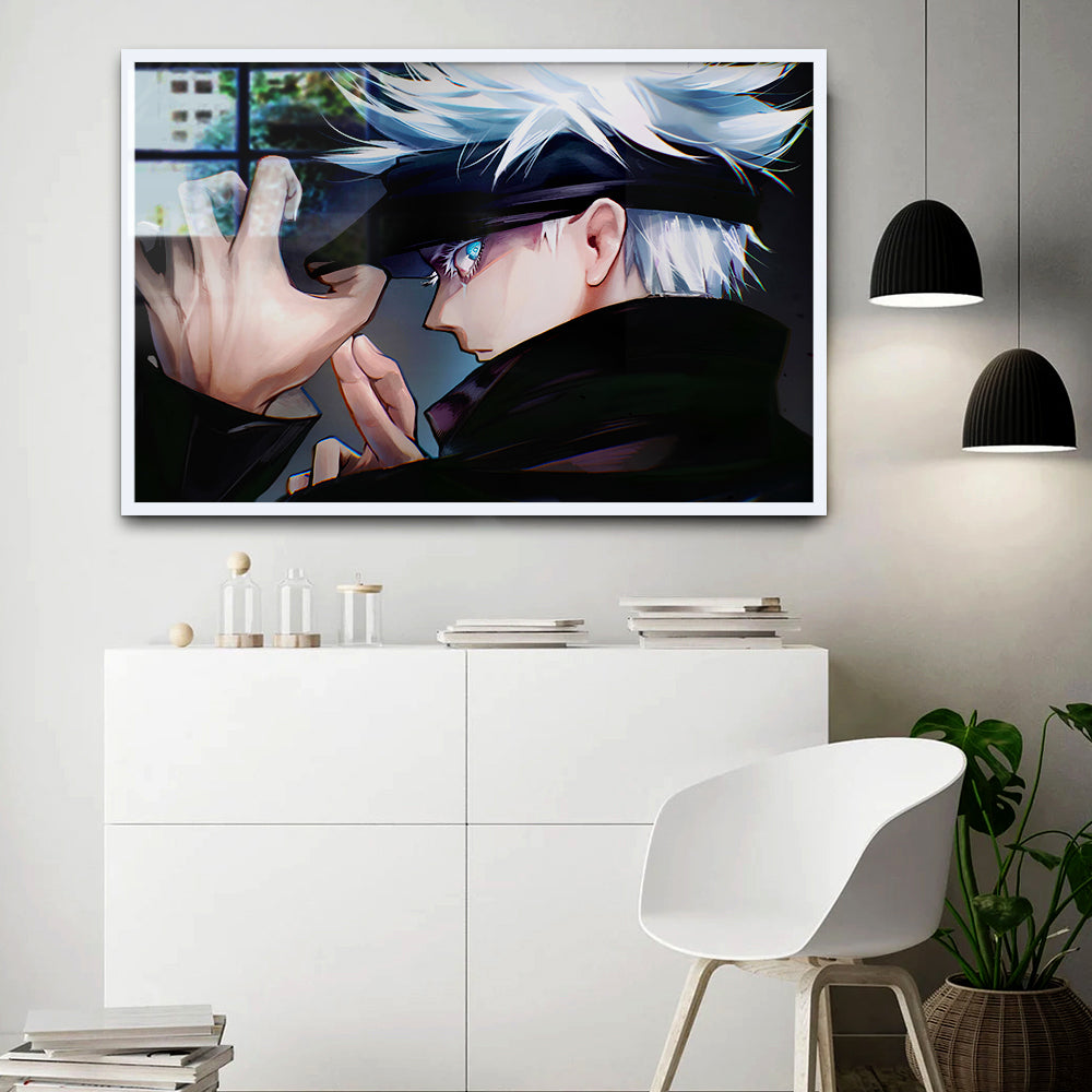 Gojo From Jujutsu Kaisen Anime Wall Canvas Paintings Online