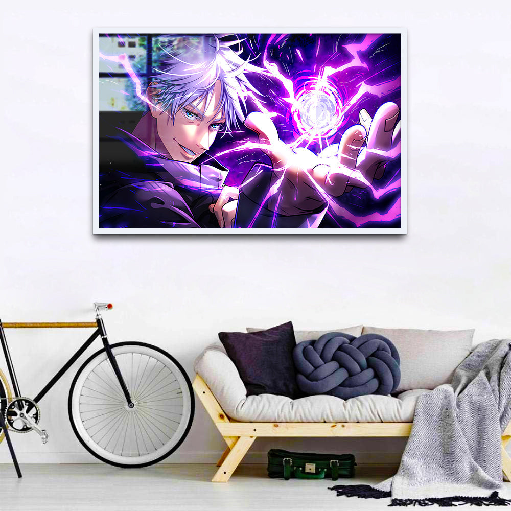 Gojo From Jujutsu Kaisen Anime Wall Canvas Painting Online