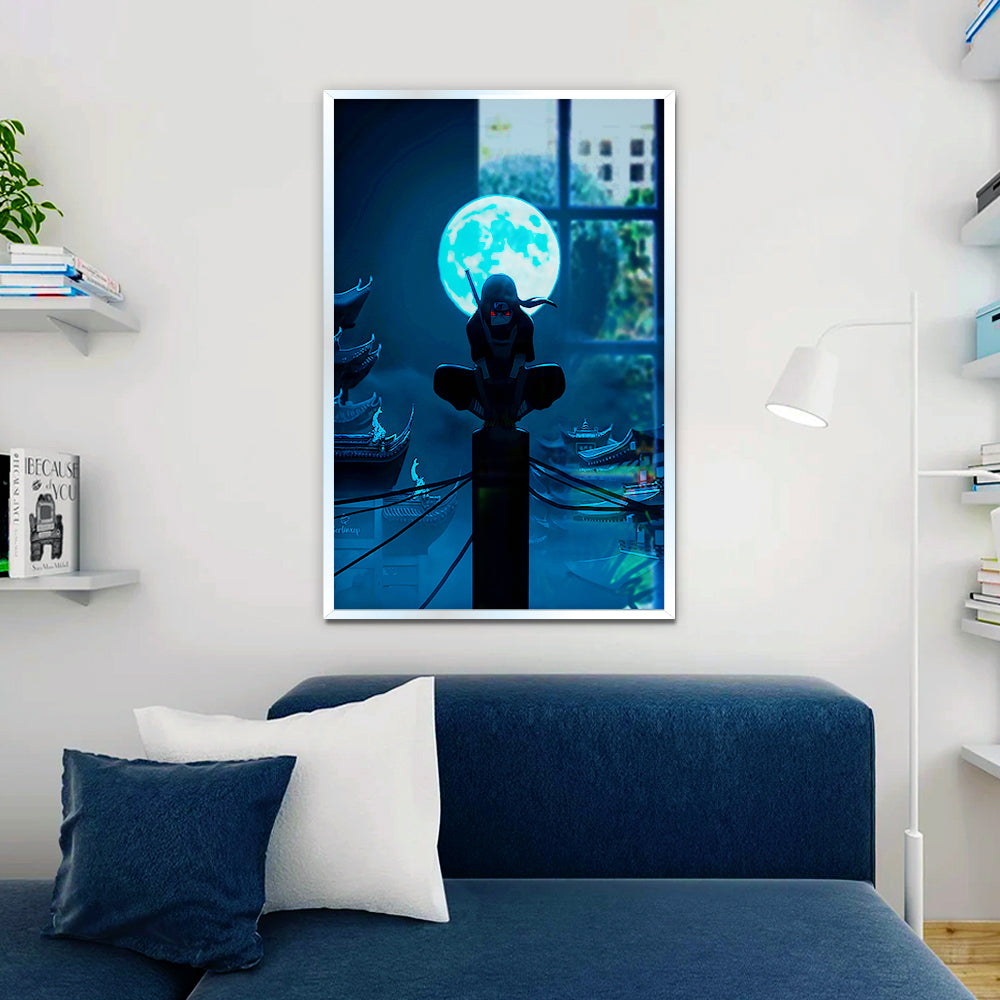 Kakashi From Naruto Anime Wall Canvas Painting