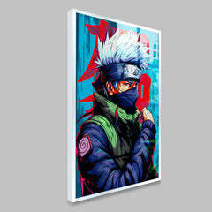 Sasuke From Naruto Anime Wall Canvas Painting