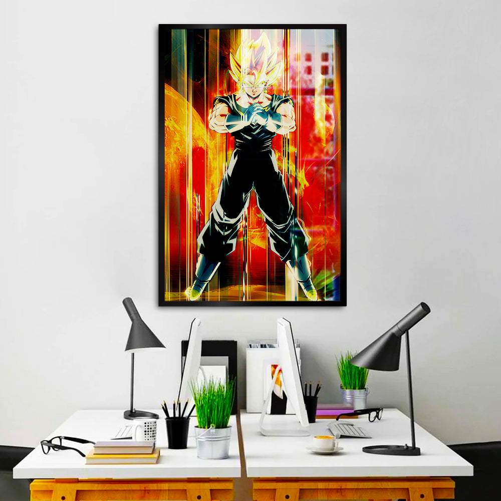 Goku From Dragon Ball Z Anime Wall Canvas Paintings