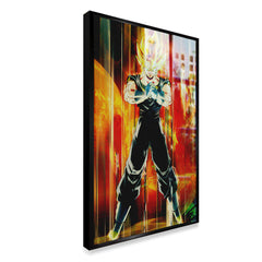 Goku From Dragon Ball Z Anime Wall Canvas Paintings