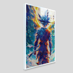 Goku From Dragon Ball Z Anime Canvas Printed Wall Painting Online