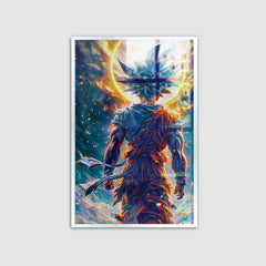 Goku From Dragon Ball Z Anime Canvas Printed Wall Painting Online