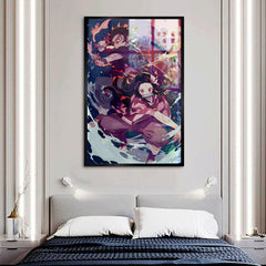 Premium Demon Slayer Characters Anime Canvas Wall Paintings