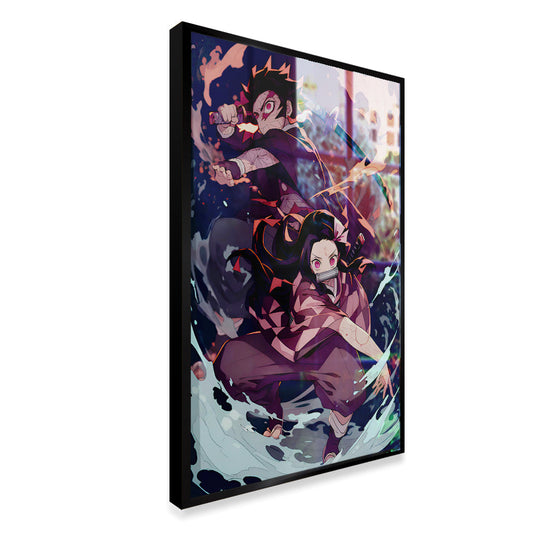 Premium Demon Slayer Characters Anime Canvas Wall Paintings