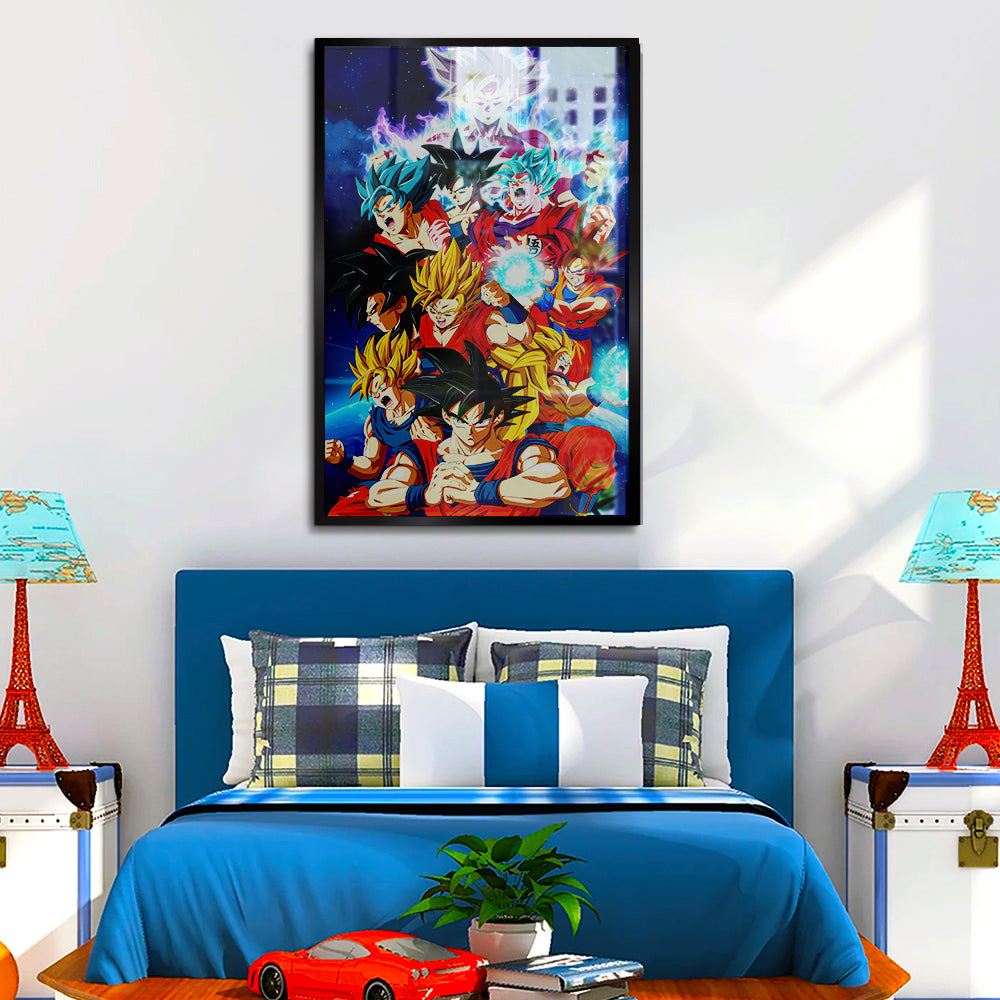 Dragon Ball Z Anime Canvas Wall Paintings