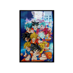 Dragon Ball Z Anime Canvas Wall Paintings