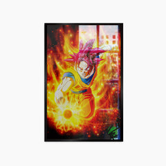 Goku From Dragon Ball Z Anime Canvas Printed Wall Painting