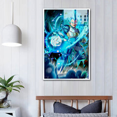 Vegeta From Dragon Ball Z Anime Wall Canvas Painting