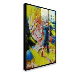 Vegeta From Dragon Ball Z Anime Canvas Wall Painting