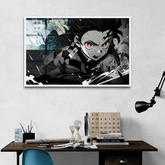 Premium Demon Slayer Characters Anime Wall Canvas Paintings