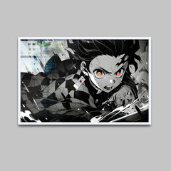 Premium Demon Slayer Characters Anime Wall Canvas Paintings