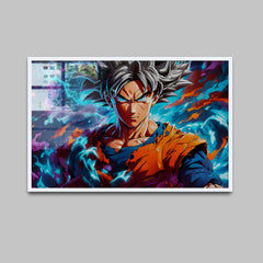 Goku From Dragon Ball Z Anime Canvas Printed Wall Paintings