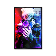 Gojo From Jujutsu Kaisen Anime Wall Canvas Paintings