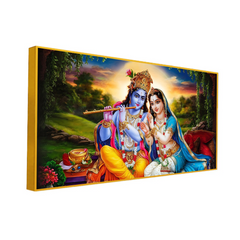 Traditional Radha Krishna Wall Décor – Bless Your Home
