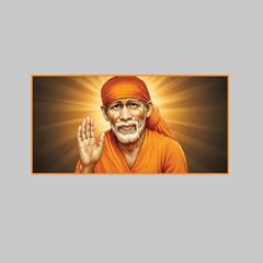 Sai Baba Canvas Painting for Home & Office