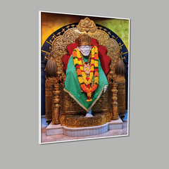 Shirdi Sai Baba Religious Wall Décor for Peace & Positivity