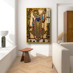 Beautiful Shreenath Ji Maharaj Acrylic Wall Paintings for Personalized Décor Clearance Sale
