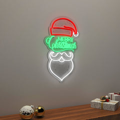 Merry Christmas Santa LED Neon Light