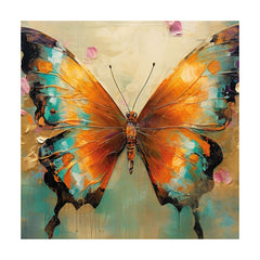 Butterfly Canvas Painting for Home, Bedroom & Living Room Clearance Sale