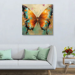 Butterfly Canvas Painting for Home, Bedroom & Living Room Clearance Sale