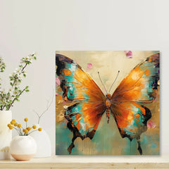 Butterfly Canvas Painting for Home, Bedroom & Living Room Clearance Sale