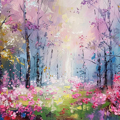 Original Flower Painting on Canvas, Large Abstract Pink Rose Floral Wall Art, Minimalist Large Wall Art, Custom Modern Living Room Decor Online Clearance Sale