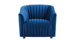 Blue Latonia Accent Chair