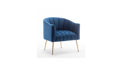 Blue Jella Accent Chair