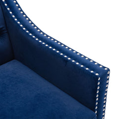 Blue Asaria Accent Chair