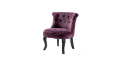 Purple Donata Accent Chair