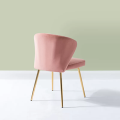 Pink Chimene Accent Chair