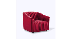 Red Latonia Accent Chair