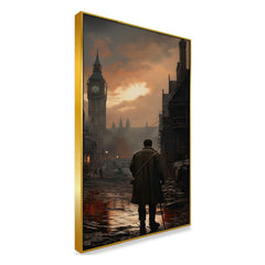 Big Ben in WW1 by Vintage London