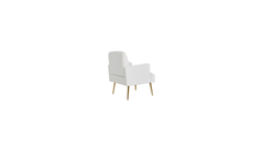 Cream Esme Accent Chair