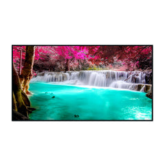 Scenic Waterfall Nature Scenery of Colorful Canvas Wall Paintings & Arts